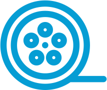 Film reel icon